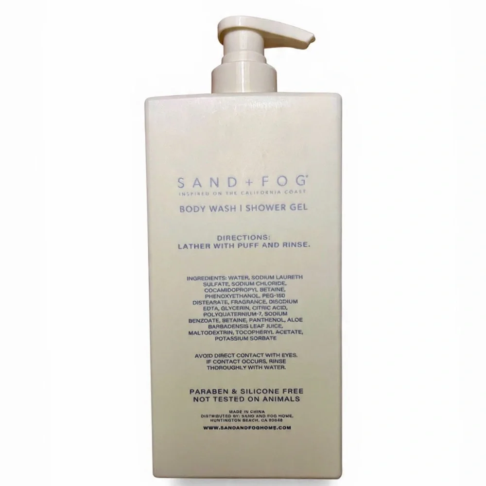 New! Sand + Fog Marshmallow Skies Body Wash Shower Gel 32 oz - Picture 2 of 2